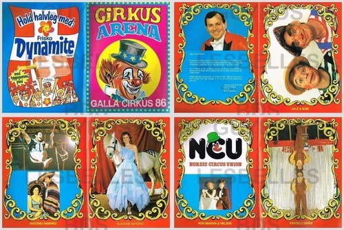 Programme cirque circus - programme, cirque/circus