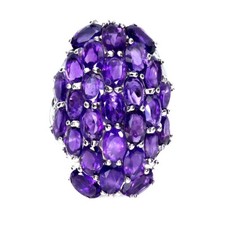 925 Bague en Argent Ovale