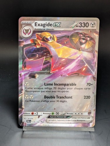 Carte pokémon exagide - carte, ex