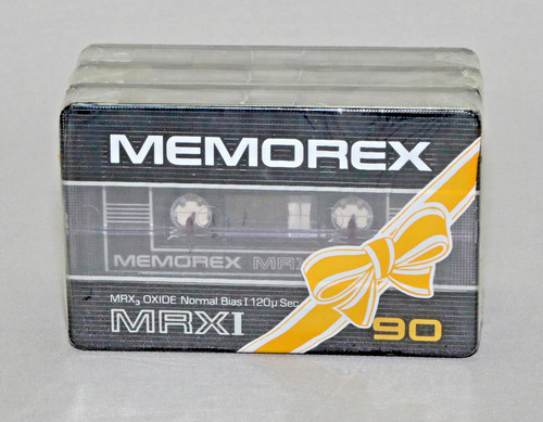 Lot cassette memorex - x3, k7