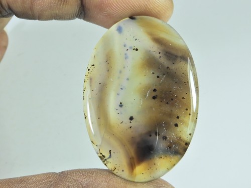 Cabochon agate naturelle - en, du