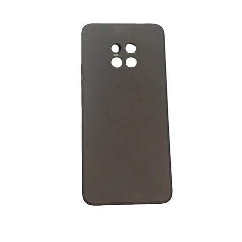 Coque silicone mate noire - noire, –