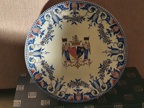 Belle assiette faience de - belle, en