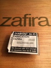 ZAFIRA DIAMANT 5868 / PLATINE DISQUE VINYLE / GOLDRING 680         NEUF DE STOCK