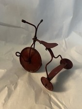 Vtg miniature metal red - vtg.,