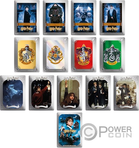 Harry potter coin cards - coin,