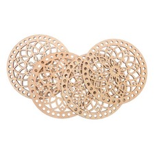  4 Pcs Fond De Panier À