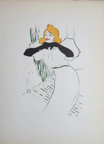 Toulouse lautrec yvette - toulouse,