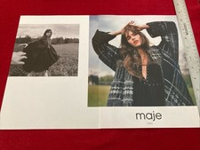 Model Vanessa Moody for Maje