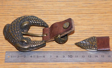 vintage BOUCLE de CEINTURE