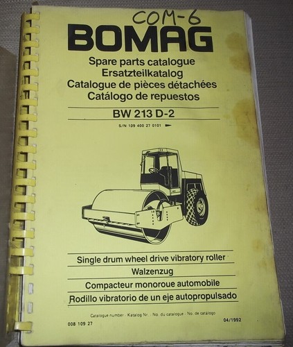 Bomag 213 2 manuel - bomag, d-2