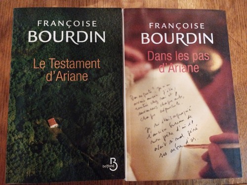 Lot livre françoise bourdin - lot,