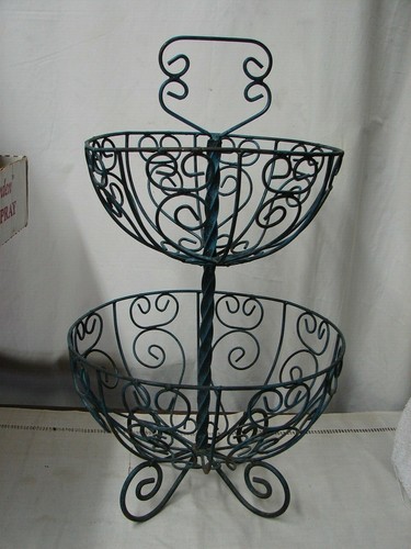 Vintage tier wrought iron - vintage, 2