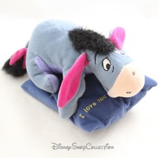 Peluche âne Bourriquet NICOTOY Disney coussin I love you 22 cm (DOU)