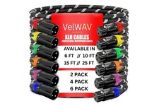 VelWav XLR Mic Cables – Pro