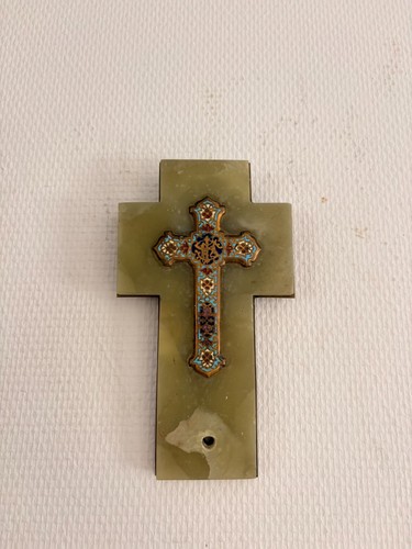 Ancien croix onyx vert - croix,