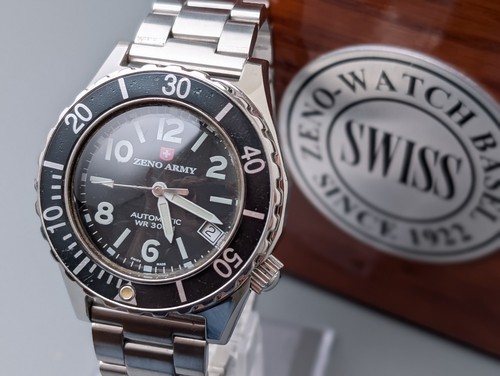 Montre zeno basel army - zeno, diver