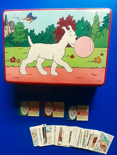 Boite tintin milou buble - tintin,