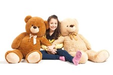 Grand Ours en peluche XXL tout