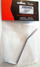 NEW BARRE FENDER STRAT TREMOLO 0992310100 MIM chrome embout white- pour guitare