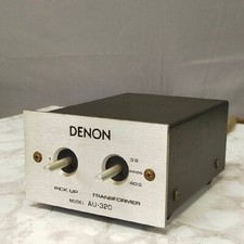 Denon AU-320 Step Up Transformer Mc Phono Cartridge Silver from Japan