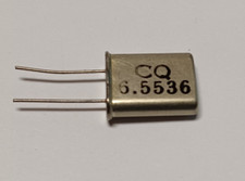 Quartz 6.5536 MHz