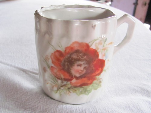 Antique hand painted victorian - antique,