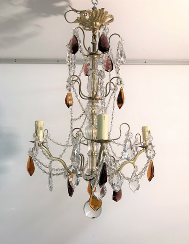 Lustre pampilles trois - pampilles,