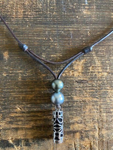Collier perles tahiti et - perles,