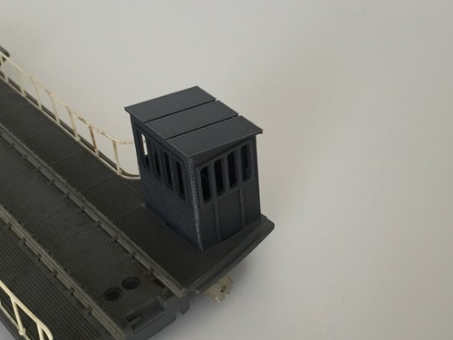 Cabine pour ponttournant jouef - cabine,