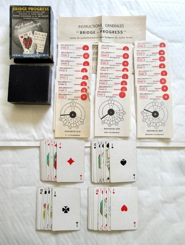 Bridge progress jeu - jeu, cartes