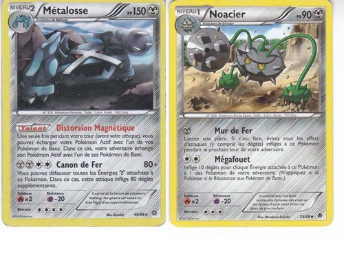 Cartes pokemon type metal - pokemon,