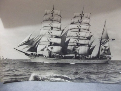 Photo ancienne bateau mats - 3,