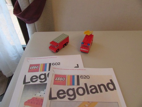 Lego vintage 602 - /620, camions