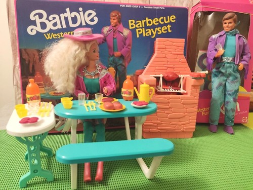 Barbie vtg western fun - barbie,