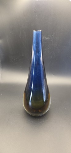 Vase murano sommerso bleu - sommerso,
