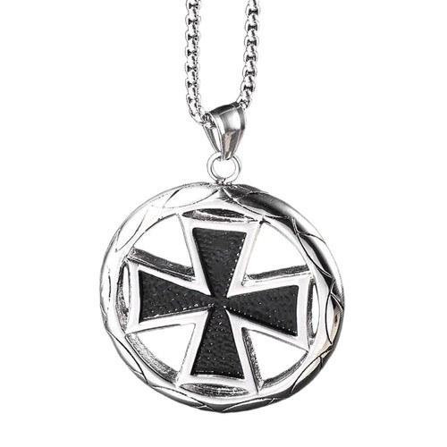 Collier templiers croix - collier,
