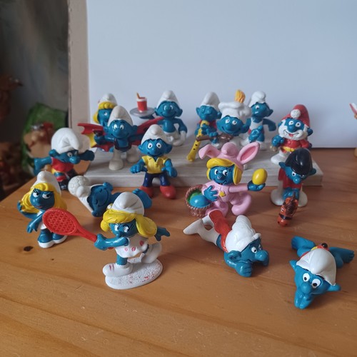 Lot schtroumpfs schleich - de,