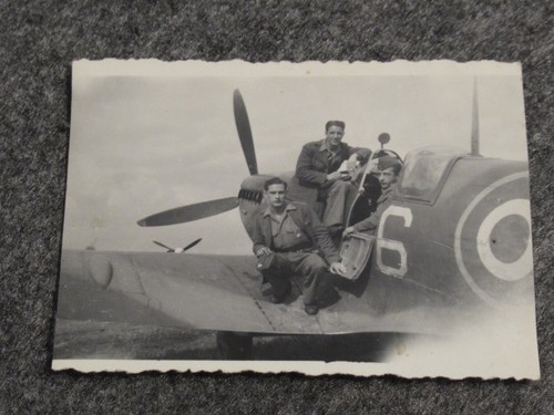 Photo originale avion spitfire - originale,