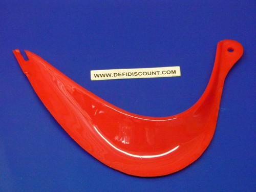 Ouïe latéral gauche rouge