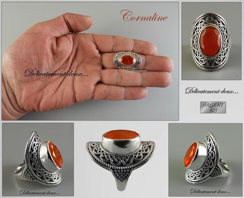 Tres belle bague argent - en, 925