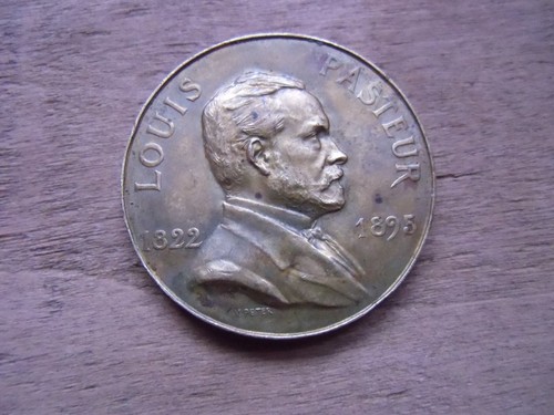 Médaille louis pasteur états - louis,