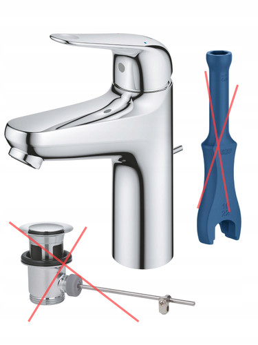 Mitigeur lavabo sur pied - de,