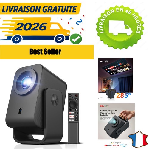 Vidéoprojecteur tcl 4k - vidéoprojecteur,