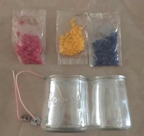 Lot pots verre pour - pots,