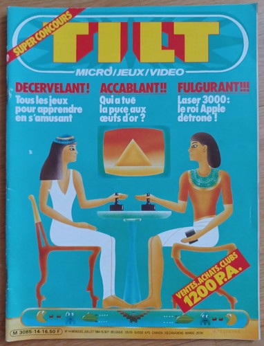 Magazine tilt micro jeux - tilt, /