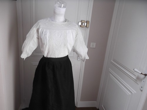 Corsage chemisier ancien - corsage/chemisier,