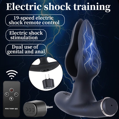 Electric anal butt plug - anal,
