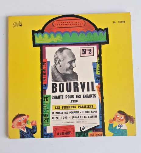 45t disque livre - 45t, bourvil