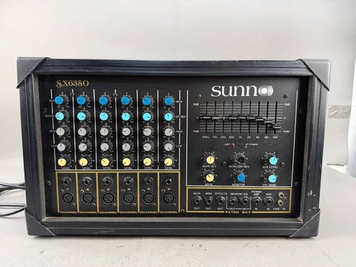 Vintage sunn sx6350 powered - vintage,